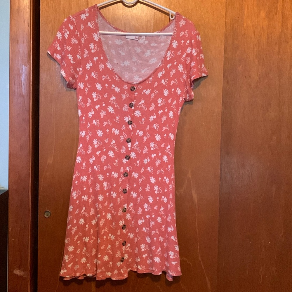 Flower Patter Dress